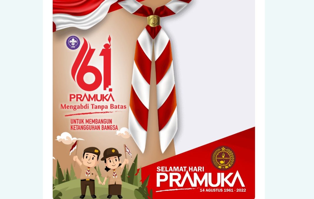 Twibbon Hari Pramuka 2022