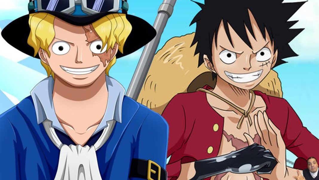 Ilustrasi One Piece chapter 1060, Sabo dan Luffy