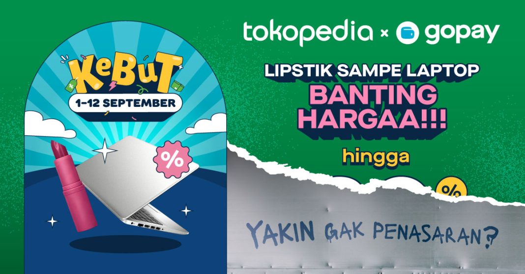 Kebut GoPay Tokopedia.
