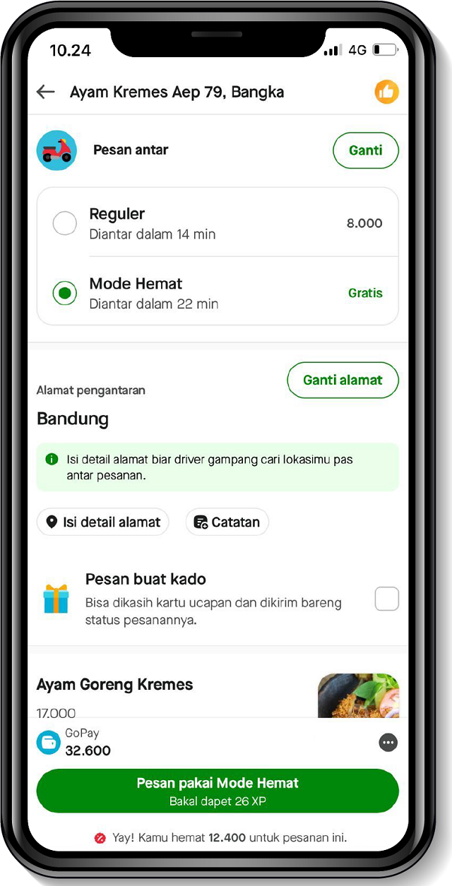 Ingin Bebas Ongkir di GoFood? Berikut Caranya
