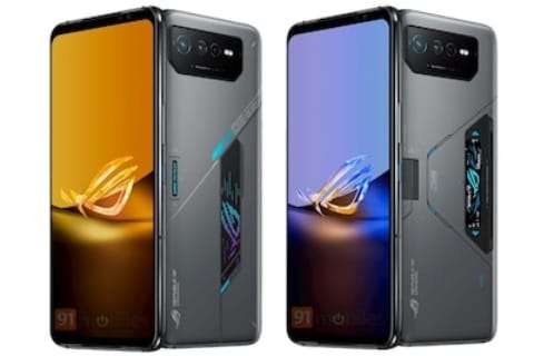 Render Asus ROG Phone 6D Bocor
