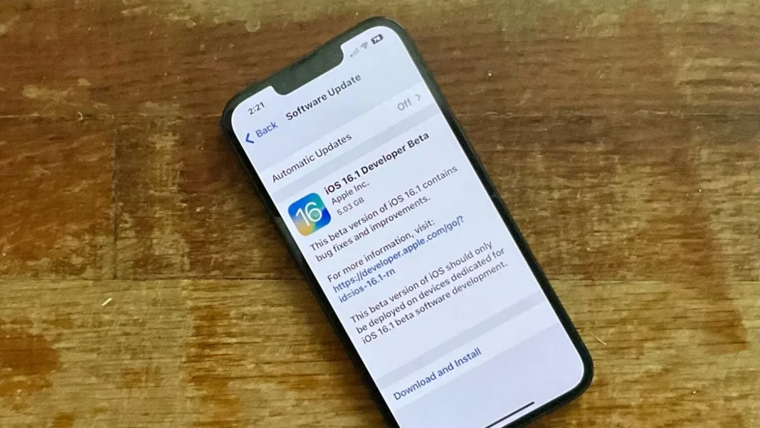 ios 16.1