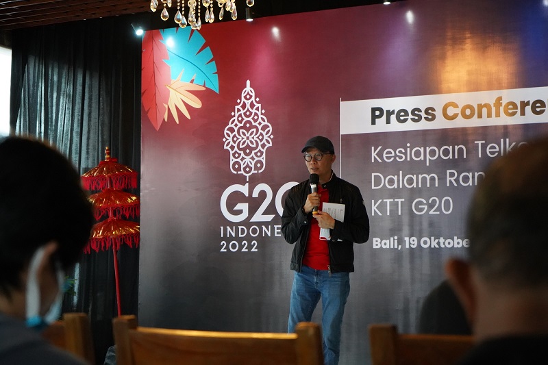 Direktur Network Telkomsel Nugroho menyatakan Telkomsel siap mendukung kesuksesan Indonesia sebagai tuan rumah Presidensi G20 2022 dan berharap forum internasional ini dapat membuka peluang pertumbuhan ekonomi serta kolaborasi strategis ke depannya.