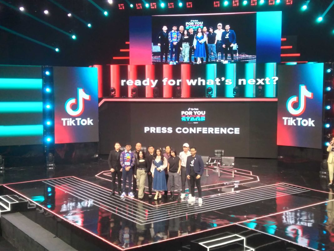 Press Conference TikTok For You Page ke For You Stage