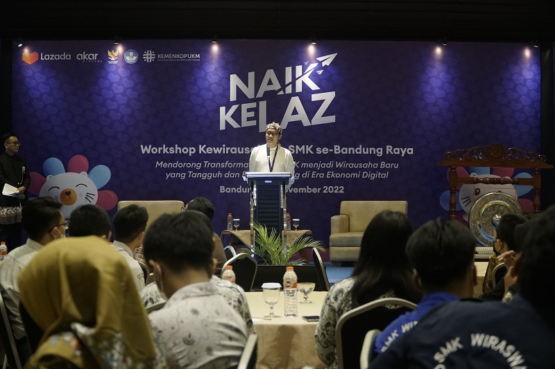 Lazada Latih 700 Siswa SMK Bandung Jadi Wirausaha