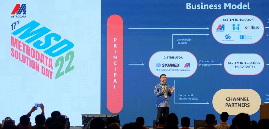 Presiden Direktur PT Metrodata Electronics Tbk (MTDL), Susanto Djaja bicara tentang Startup yang PHK karyawan.