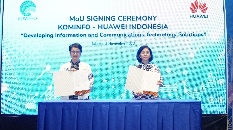 Perkuat Ekosistem Digital Indonesia, Huawei Gandeng ITB, Universitas Telkom, dan Kominfo
