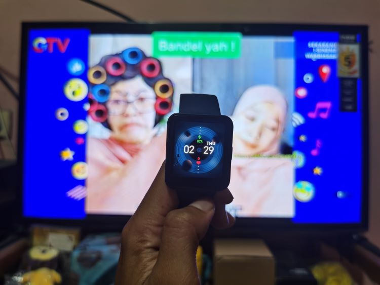 Siaran TV Analog Global TV pada Pukul 02.29 WIB