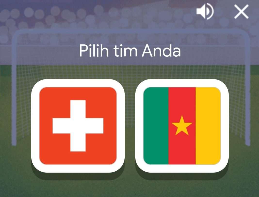 Game Piala Dunia di Google Doodle.