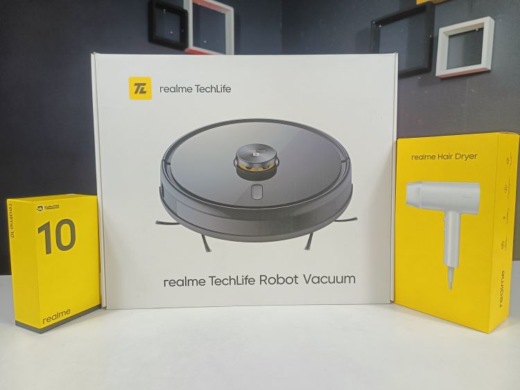 realme vacuum & realme hair dryer