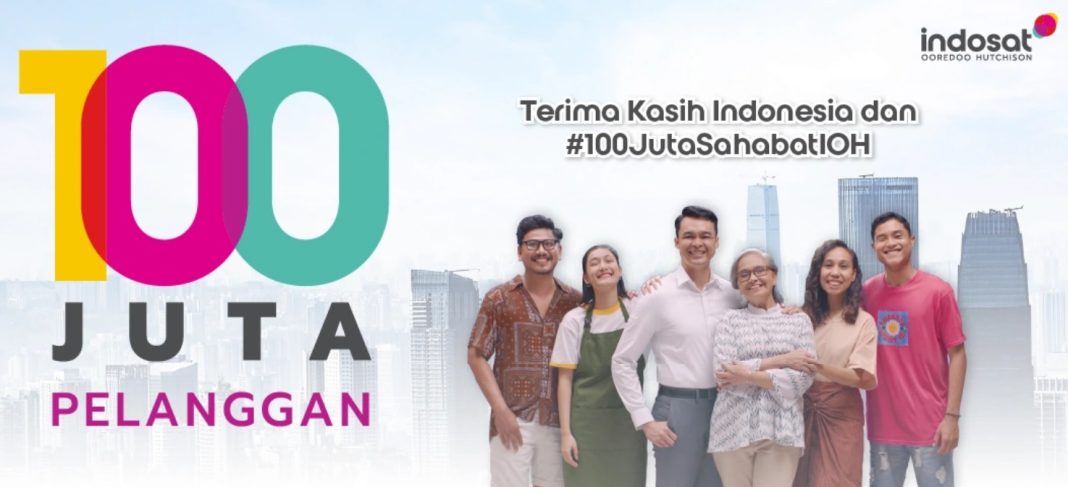 100 juta pelanggan IOH