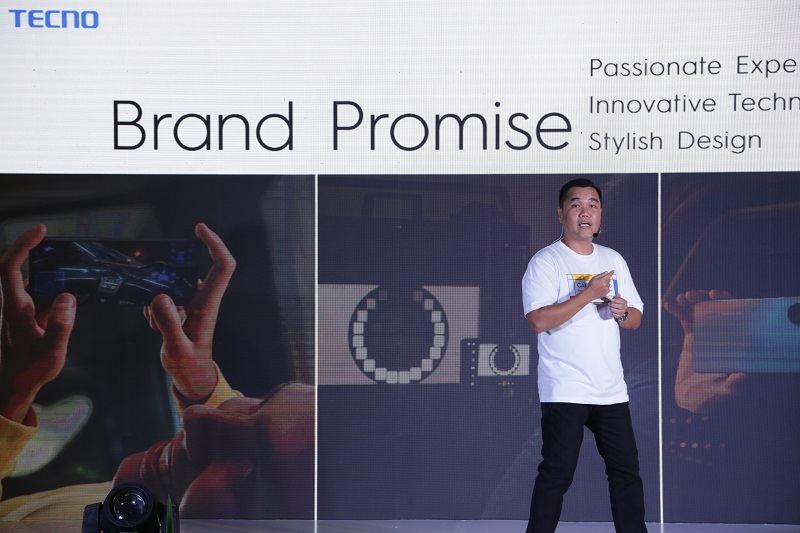 Agus Supangat, Head of Sales Tecno Indonesia pada peluncuran Tecno Camon 19 Pro Mondrian Edtion di Jakarta, Kamis (14122022).