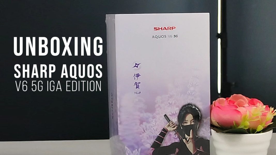 Unboxing Sharp Aquos V6