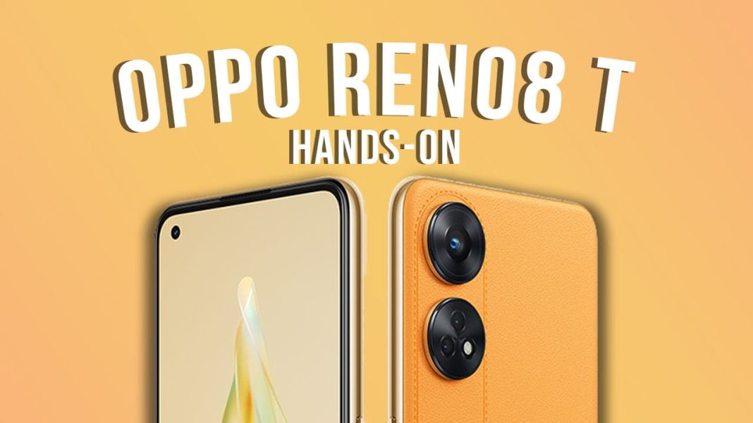 hands-on OPPO Reno8