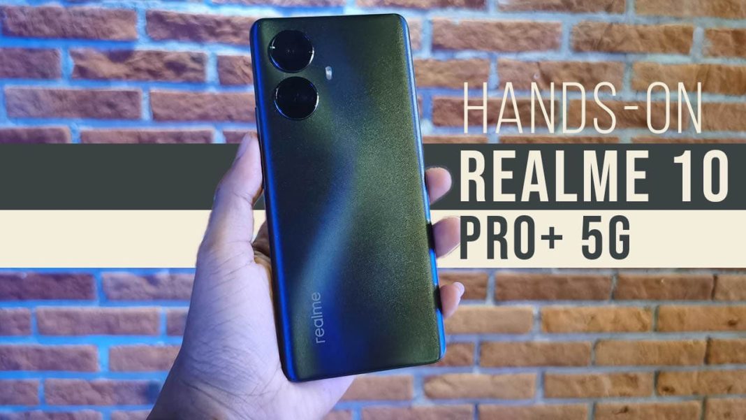 hands-on realme 10 Pro+
