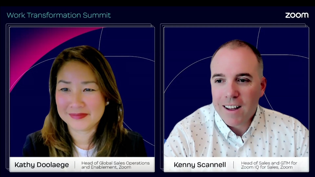 Kenny Scannell, Head of Zoom IQ for Sales