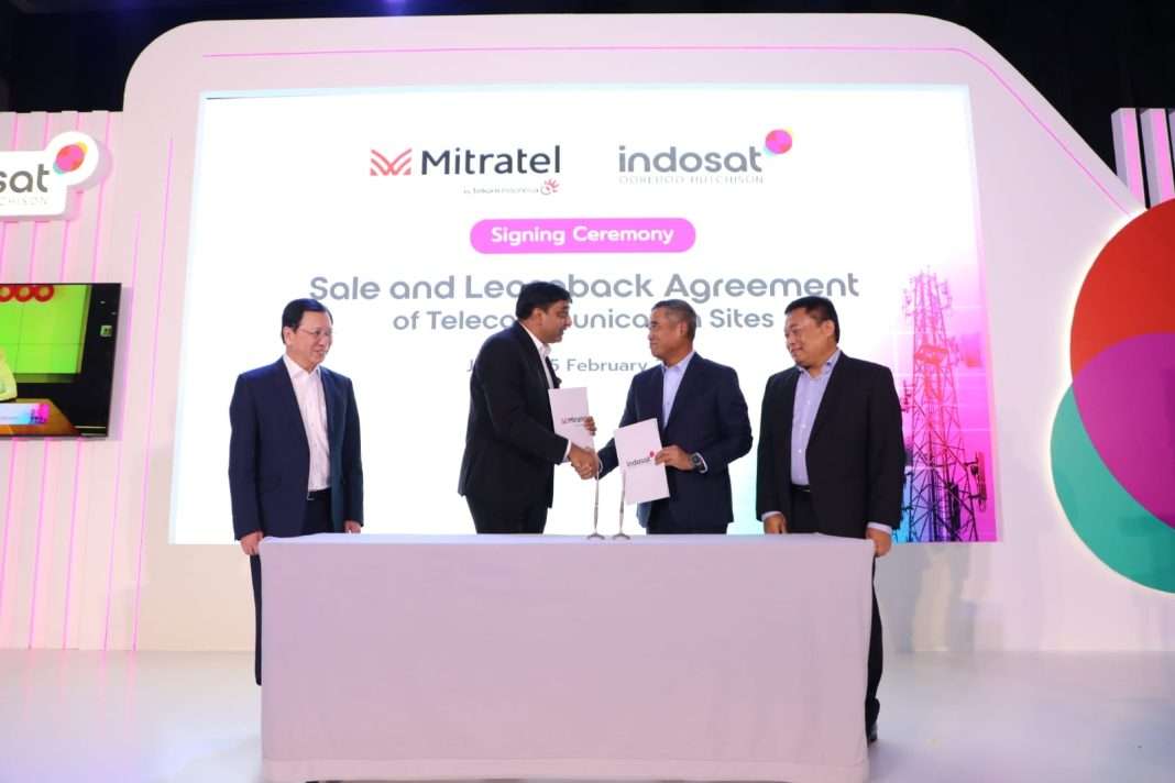 Mitratel Akuisisi 997 Tower Indosat