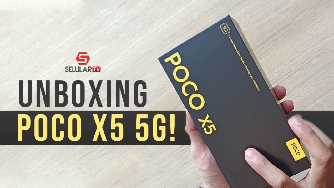 Unboxing POCO X5 5G