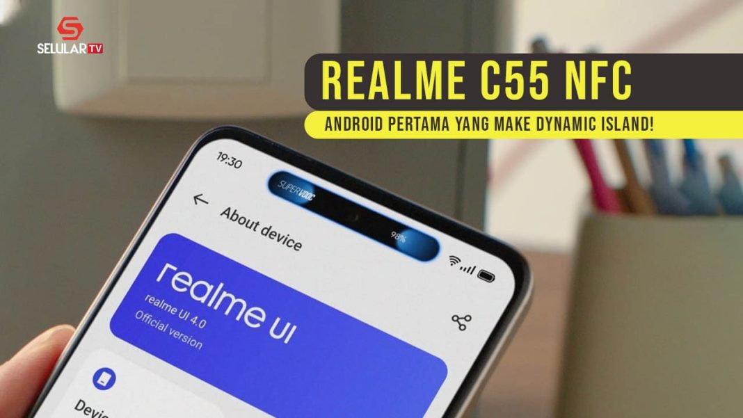 Dynamic Island Realme C55