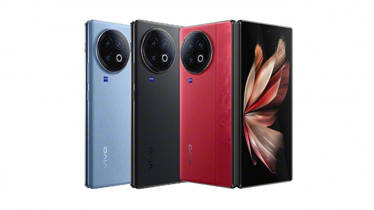 Ponsel lipat Vivo X Fold2 kamera Zeiss color