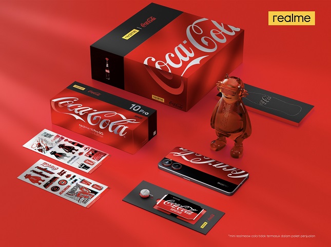 Seperti Ini Detail Desain Realme 10 Pro 5G Coca-Cola Edition