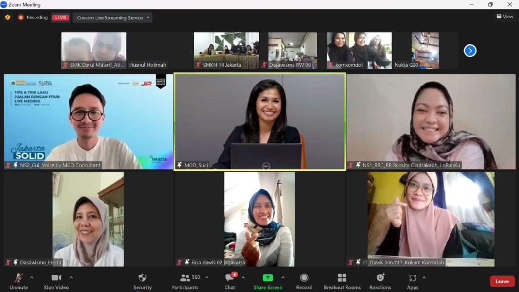 JIP dan Diskominotik Gelar Pelatihan Sadar Olah Literasi Digital (SOLID).