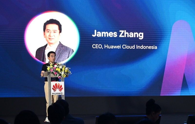 James Zhang, CEO of Huawei Cloud Indonesia