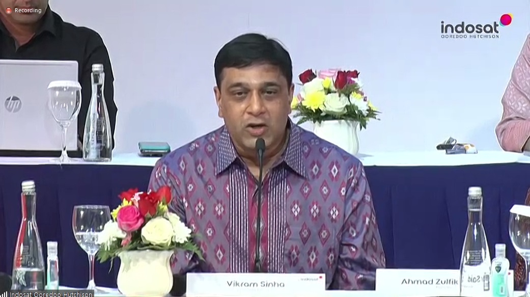 Vikram Sinha President Director and CEO Indosat Ooredoo Hutchison