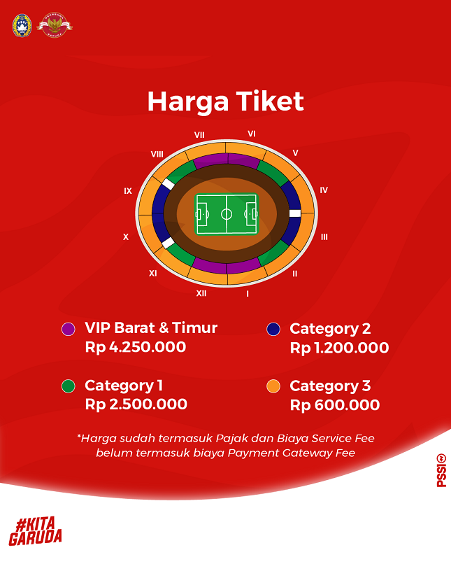 Cara Dapat Tiket Pertandingan Sepak Bola Indonesia Lawan Argentina