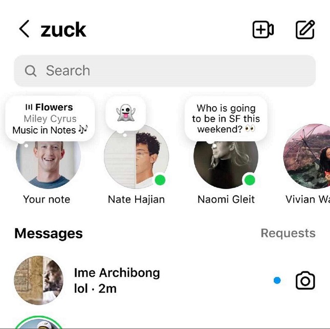 Cara Share Lagu di Note Instagram
