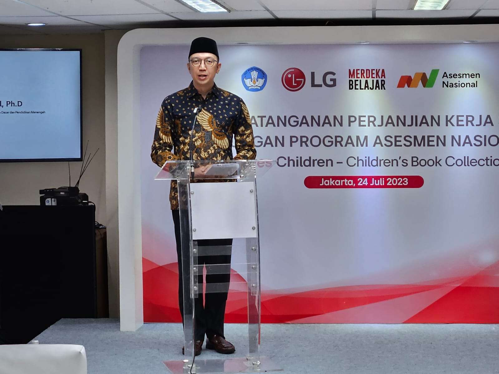 Dr. Iwan Syahril, Ph.D - Direktur Jenderal Pendidikan Anak Usia Dini, Pendidikan Dasar dan Pendidikan Menengah (PAUD Dikdasmen) Kemendikbudristek