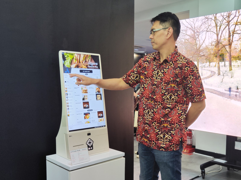 LG Self Order Kiosk