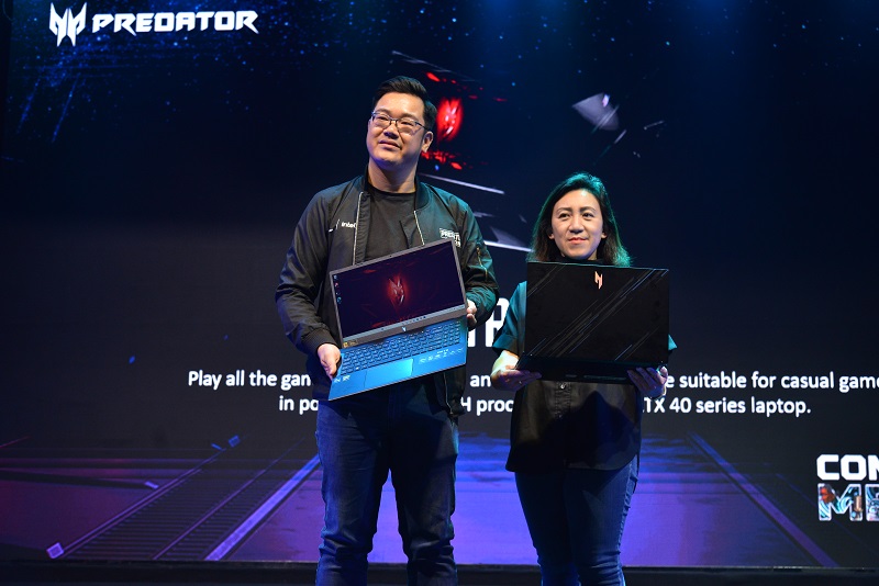 [Kiri Ke Kanan - Andreas Lesmana, Gaming Product Manager Acer Indonesia; Theresia Hanydawati, Head of Consumer Product Acer Indonesia]]