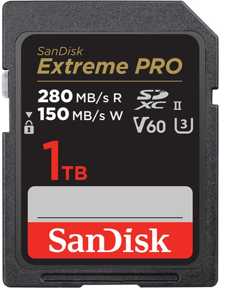 SanDisk Extreme PRO SDXC UHS-II Card V60