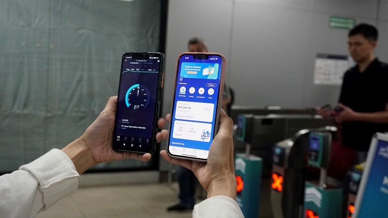 Sinyal 4G XL Axiata Sudah Tersedia di Sepanjang Jalur MRT Jakarta