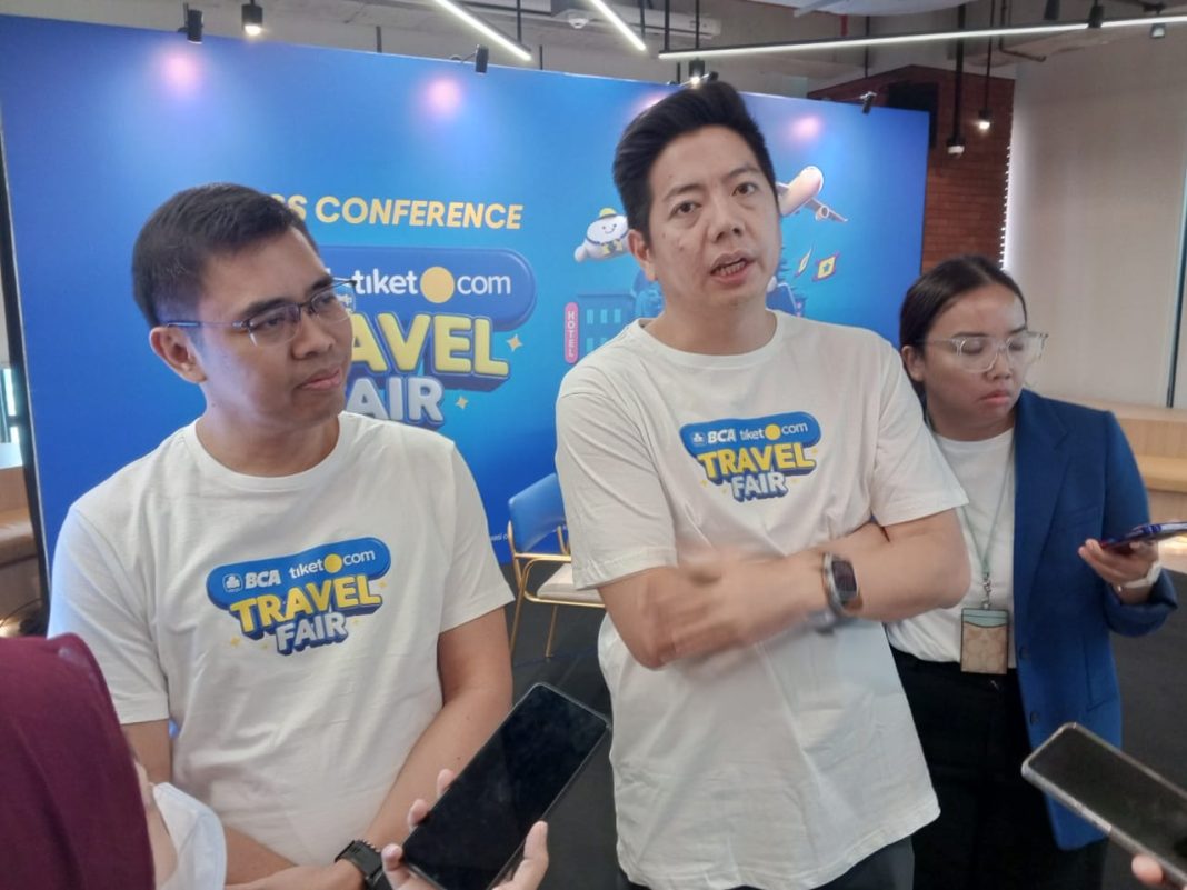 tiket perjalanan online meningkat
