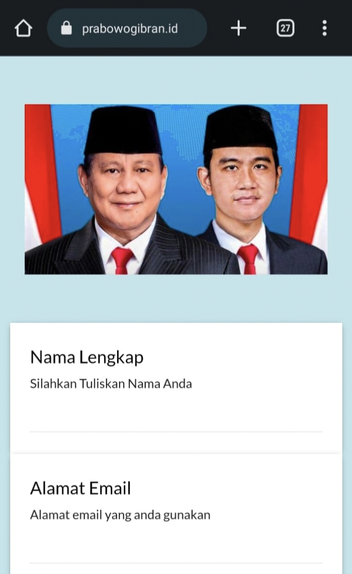 Pemerasan Melalui Domain Nama Capres Cawapres