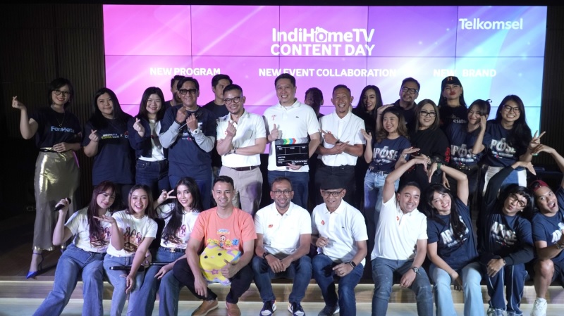 IndiHome TV berkolaborasi bersama Taulany TV, Rans Entertainment, Pekan Gembira Ria, dan Indonesia Comic Con x DGCON 2023 menghadirkan ragam konten serta event berkualitas berupa tayangan orisinal yang dapat dinikmati oleh seluruh lapisan masyarakat Indonesia.