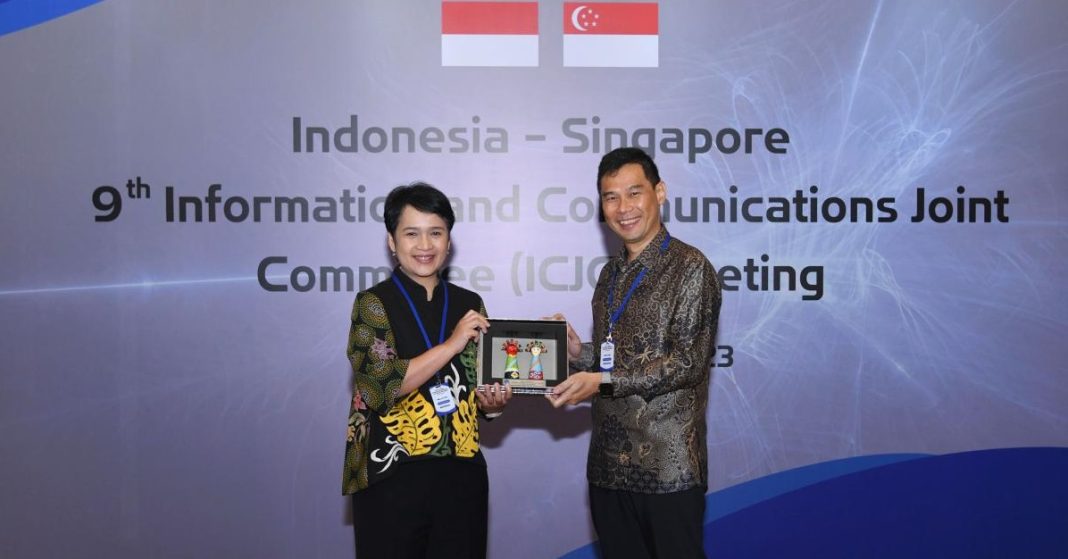 Indonesia melalui Kominfo serta Singapura bahas transformasi digital