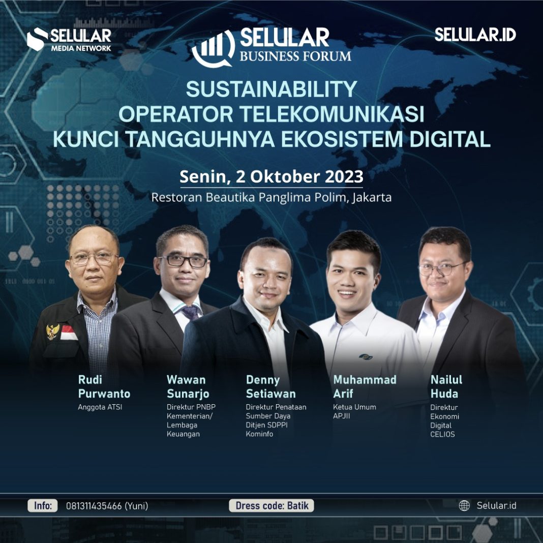 Selular Business Forum bahas keberlanjutan operator telekomunikasi.