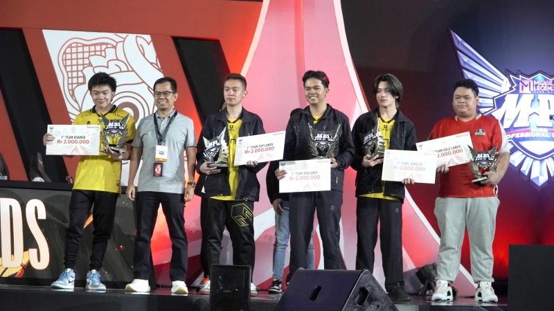 Telkomsel berperan sebagai Official Mobile Internet Partner di ajang turnamen Mobile Legends Professional League Indonesia (MPL ID) Season 12, yang berlangsung sejak 13 Juli hingga 15 Oktober 2023. Telkomsel menghadirkan Dunia Games sebagai Partner in Esports dan MAXstream sebagai Official Broadcast.