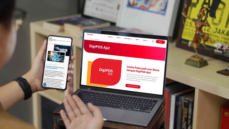 Aplikasi DigiPOS Aja!, yang merupakan aplikasi reseller untuk aktivitas penjualan ragam produk dan layanan yang sesuai kebutuhan pelanggan, meraih Best in Future of Customer Experience dalam International Data Corporation (IDC) Future Enterprise Awards - Asia/Pacific 2023 di Singapura.