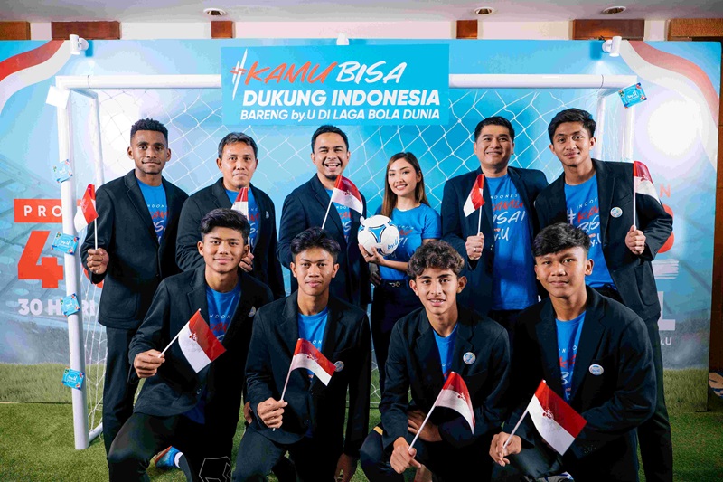 Melalui Kampanye #KamuBisa, Anak by.U dapat mengekspresikan Semangat Indonesia serta mengikuti keseruan pertandingan Indonesia U-17 di laga bola dunia dan mendapatkan 1 GB untuk 1 Gol yang dicetak oleh para pemain.