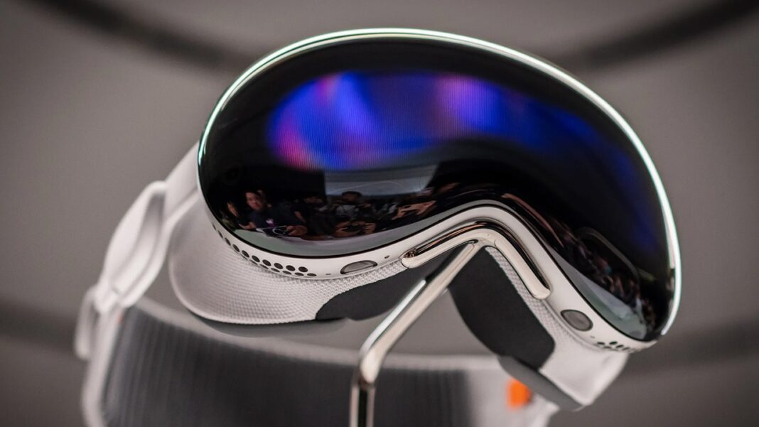Headset VR Apple Vision Pro
