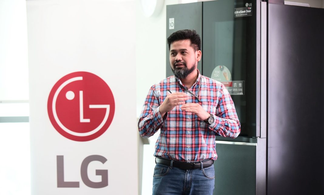 Dedi Triono, Corporate Marketing Manager of LG Electronics Indonesia