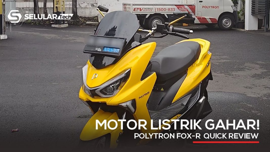 Polytron FOX-R Motor Listrik Gahar!