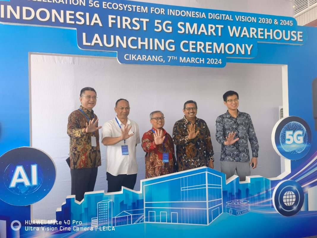 Huawei resmi meluncurkan Smart 5G Warehouse yang pertama di Indonesia
