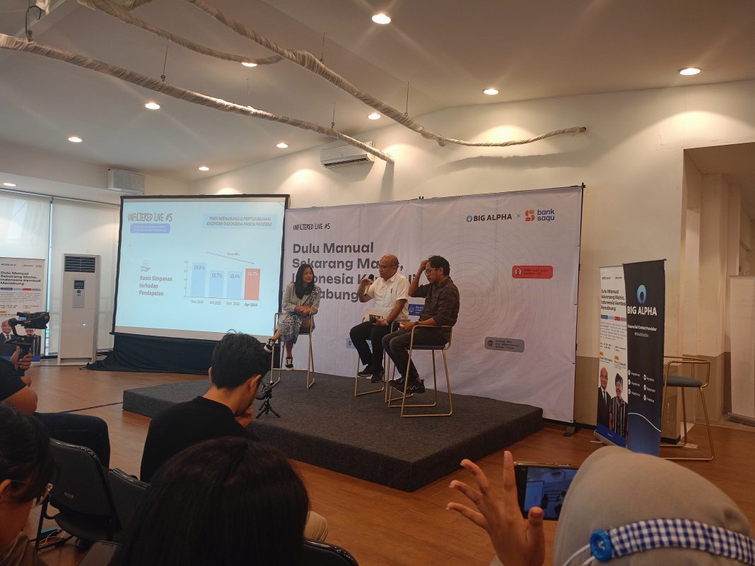 Bank Saqu menyadari fenomena masyarakat Indonesia yang kesulitan untuk menabung, namun mereka tetap mengeluarkan uang.