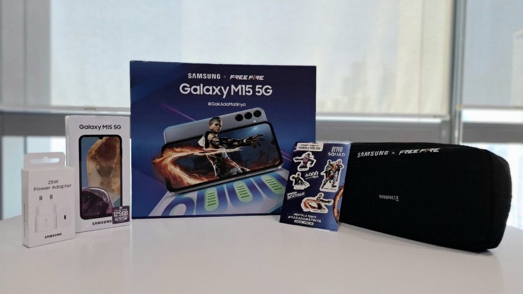 Gaming Package Samsung Galaxy M15 5G with Garena Indonesia