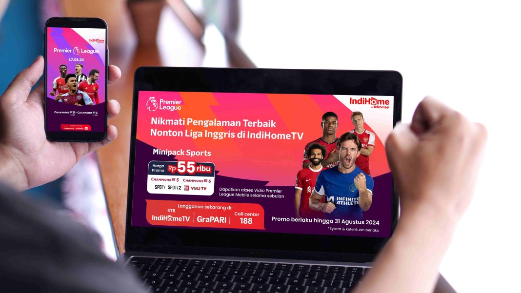 Tayangan English Premier League Kini Bisa Dinikmati di IndiHome TV